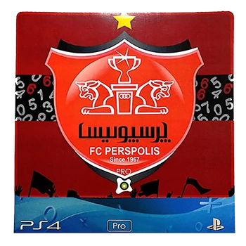  برچسب پلی استیشن 4 اسلیم طرح پرسپولیس  